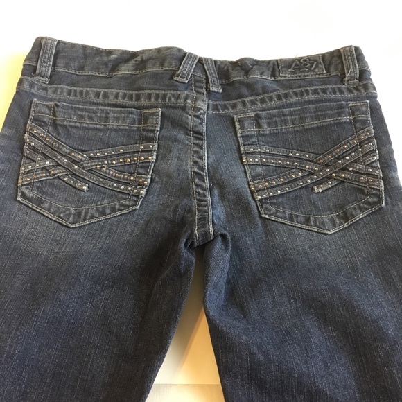 Aeropostale Bayla Skinny Jeans, 5/6 Reg, Straight Leg - Picture 2 of 3